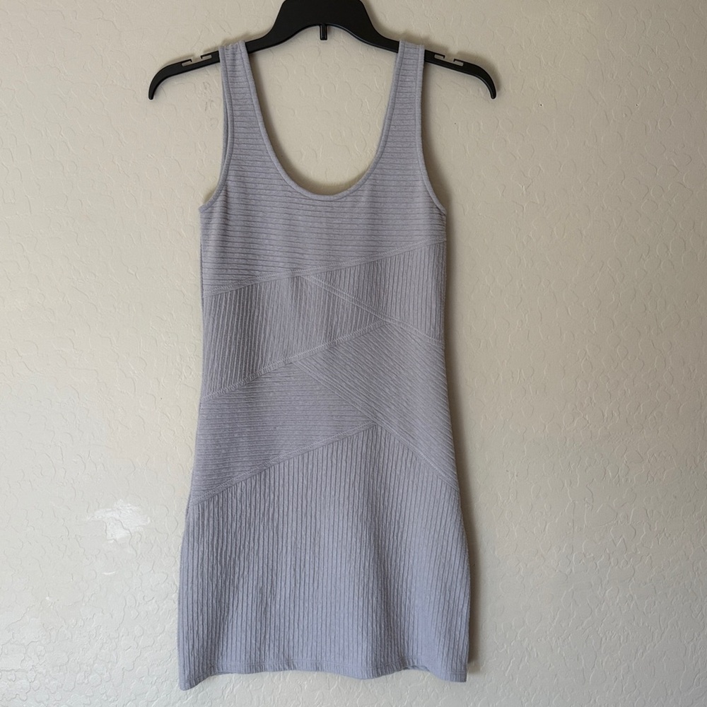 Free People, large, Feeling Fancy Ribbed Bodycon Sleeveless Dress